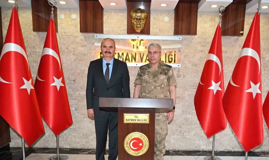Denetleme başkanı Batman'da: vali Ekrem Canalp ile çalışmaların seyri ele alındı