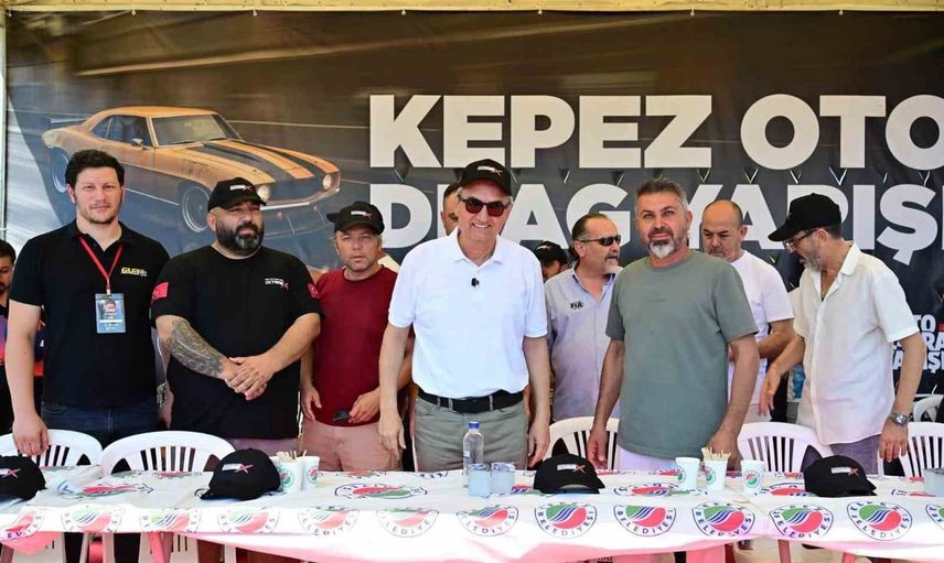 Kepez'te drag pistinde adrenalin ve gençlerin buluşması