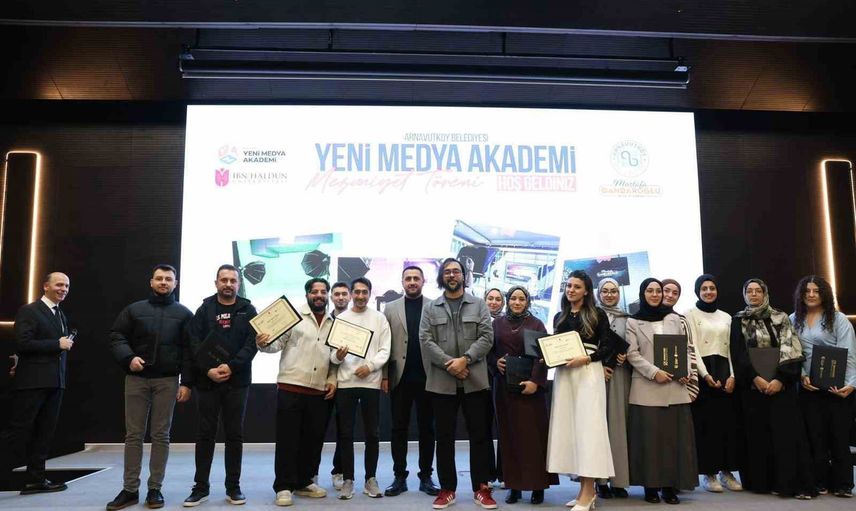 arnavutköy'de yeni medyanın eğitim merkezi yükseliyor