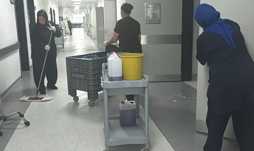 hastanede hijyen seferberliği: yeni 'hijyen ve temizlik timi' görevde