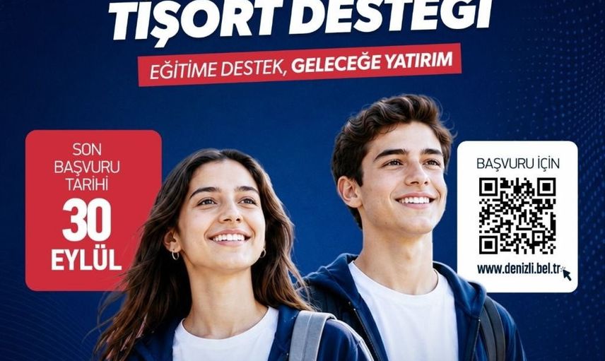 Denizli büyükşehir'den liseye adım atacaklara giysi desteği