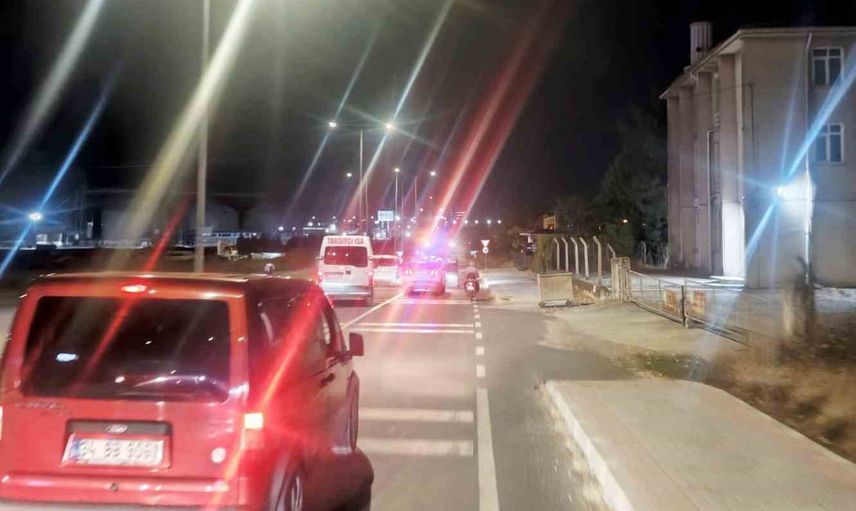 Muratlı'da kovalamaca traktörün polise çarpmasıyla sonlandı
