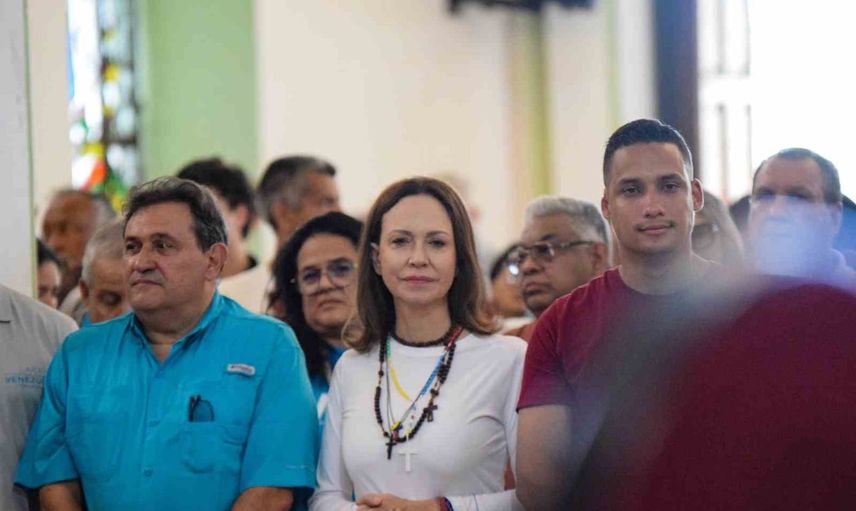 Sürgünden döndü: Maria Corina Machado yeniden Venezuela sahnesinde