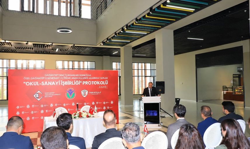 osb meslek lisesi ile gagİad arasında stratejik eğitim işbirliği