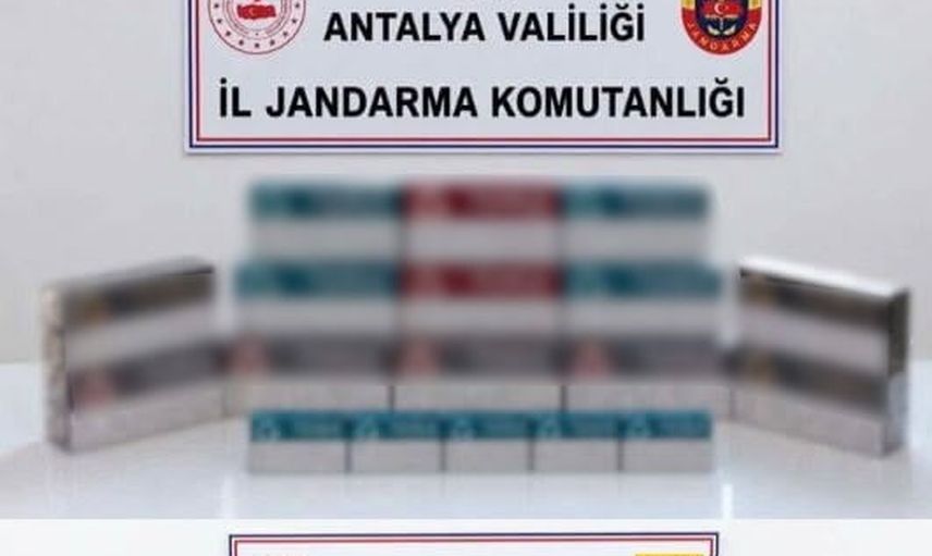 Antalya'da üç ilçeyi kapsayan kaçak tütün operasyonunda 400 kilogram ele geçirildi