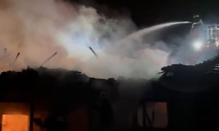 Kulu Kozanlı'da çıkan yangın bir evi kullanılamaz hale getirdi