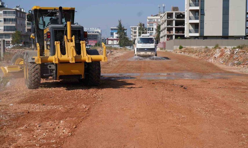 Baraj mahallesi'nde yollar modern yüzüne kavuşuyor