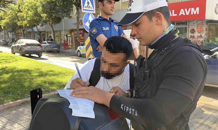 Elazığ'da gürültüye geçit yok: abart egzozlu motosiklete 21 bin lira ceza ve 1 ay men