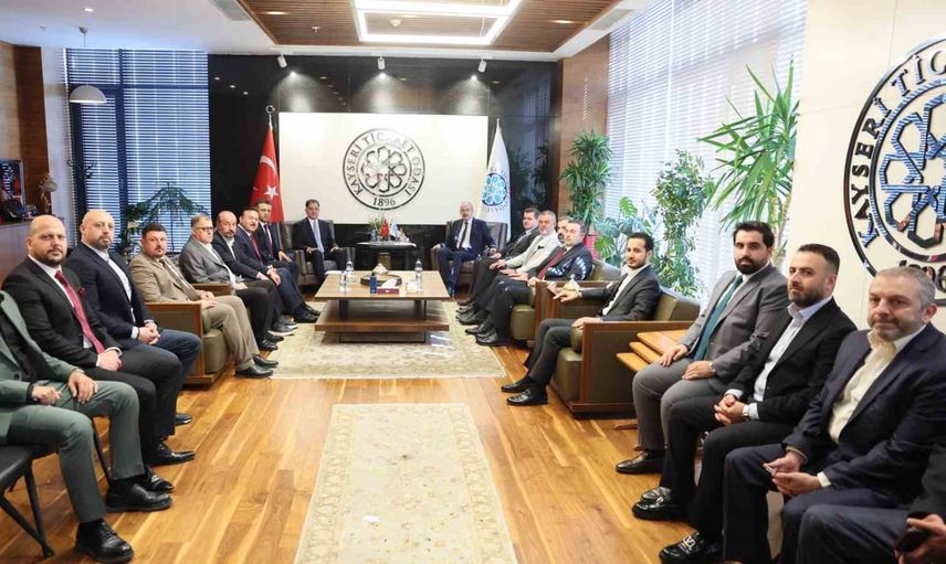 Kayseri ile Erbil ticaretinde 5 alanda ön protokoller imzalandı