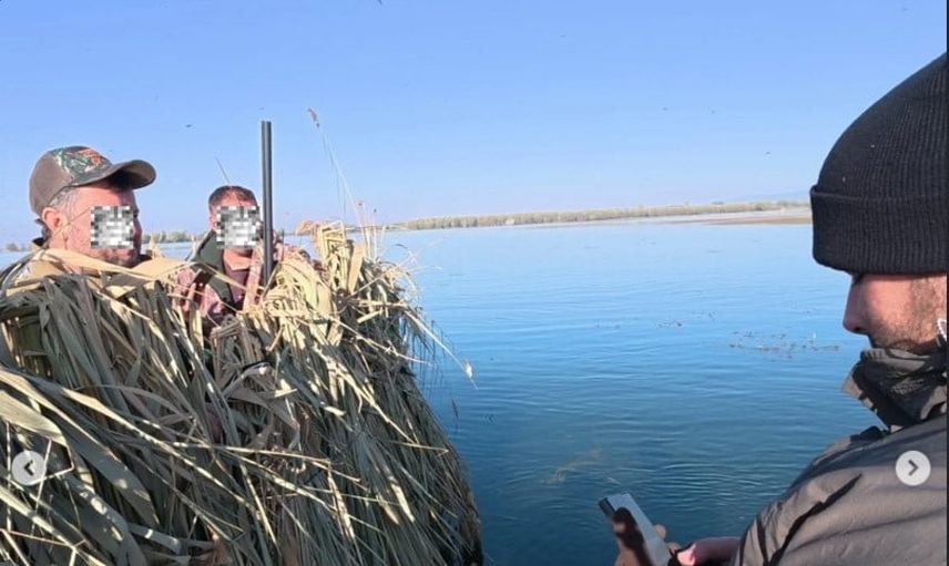 Işıklı'da su kuşları av sezonu denetimi: 19 kişiye idari işlem uygulandı
