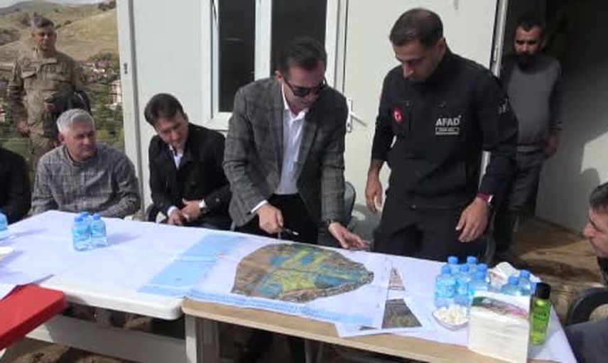 Bitlis'te Dideban Tepesi'ne çığ güvenlik hattı kuruluyor