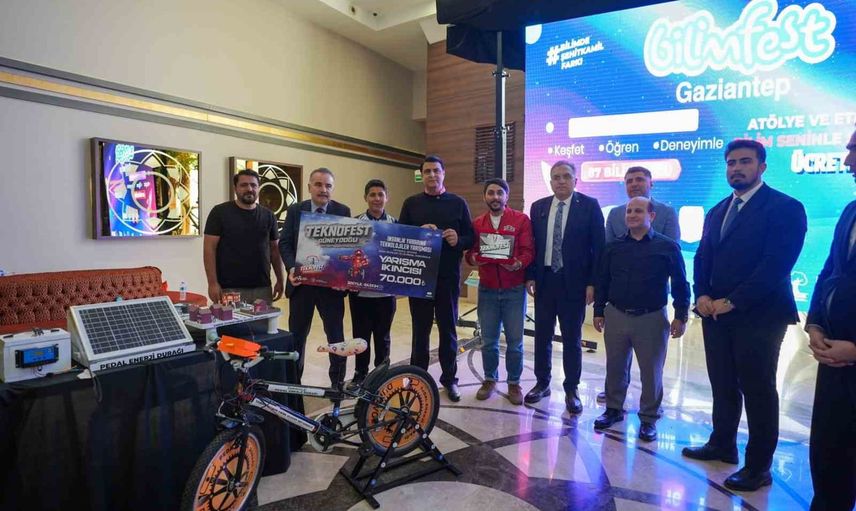 Şehitkamil'de BilimFest 57 bin 678 öğrenciyi bilime taşıdı