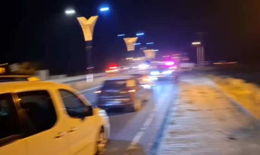 Yolalan'da çarpışma: motosikletteki iki kişi hastaneye götürüldü