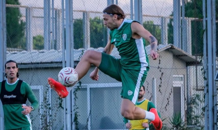 Bursaspor Aktepe deplasmanı öncesi taktik prova yapıyor