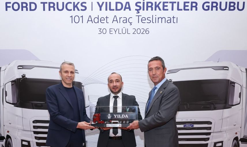 Yılda Şirketler Grubunun filosuna 101 Ford Trucks aracı katıldı