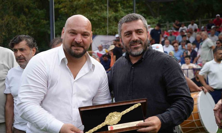 atakum er meydanında yağlı güreş geleneğini başlattı