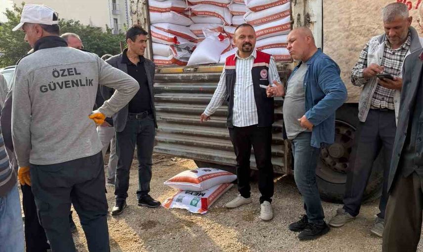 Mazıdağı'nda mercimek ekiminde yeni adım: 167 çiftçiye 40 ton 200 kg tohum