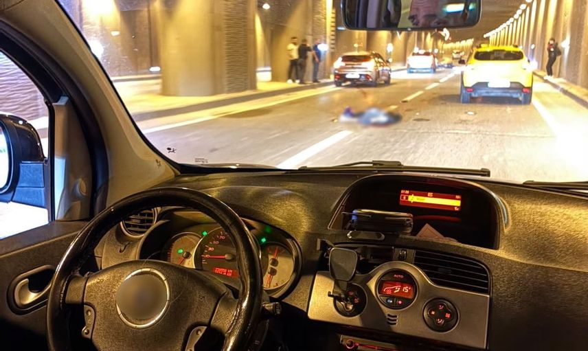 İzmit'te SEKA tünelinde kontrolden çıkan motosiklet sürücüsü yaşamını yitirdi