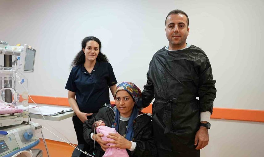 Malatya'da yeni tüp bebek ünitesi ilk bebeklerine kavuştu