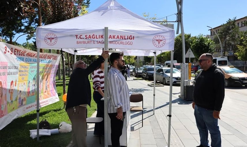 Bayburt'ta günlük harekete geçin mesajı: bedeninizi dinleyin