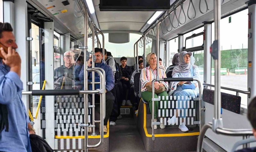 bursa terminal hatlarında elektrikli otobüs dönemine geçiyor