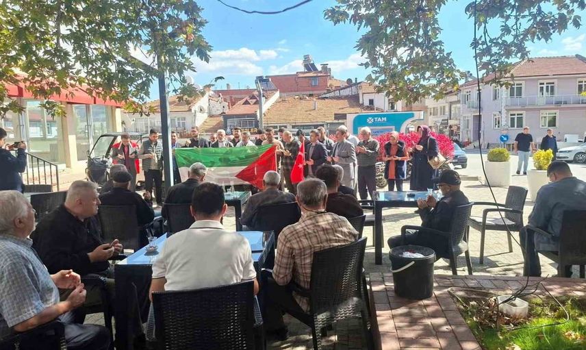 Hisarcık’ta Gazze için birlik çağrısı: ateşkes ve yardım talebi