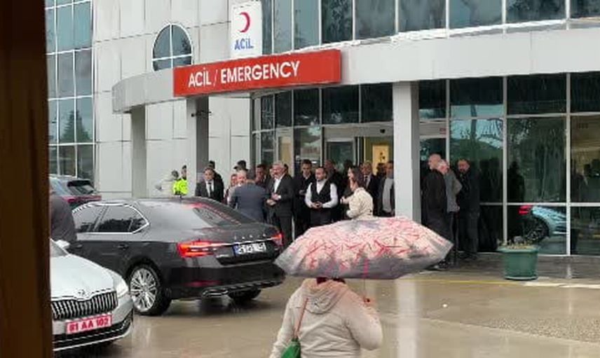 Düzce'de kaza sonrası kalp krizi geçiren Üsküdar başkanvekilinin cenazesi İstanbul'a gönderildi