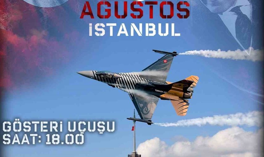 SOLOTÜRK'le zafer coşkusu Yenikapı'da: gösteri uçuşu ve imza etkinliği
