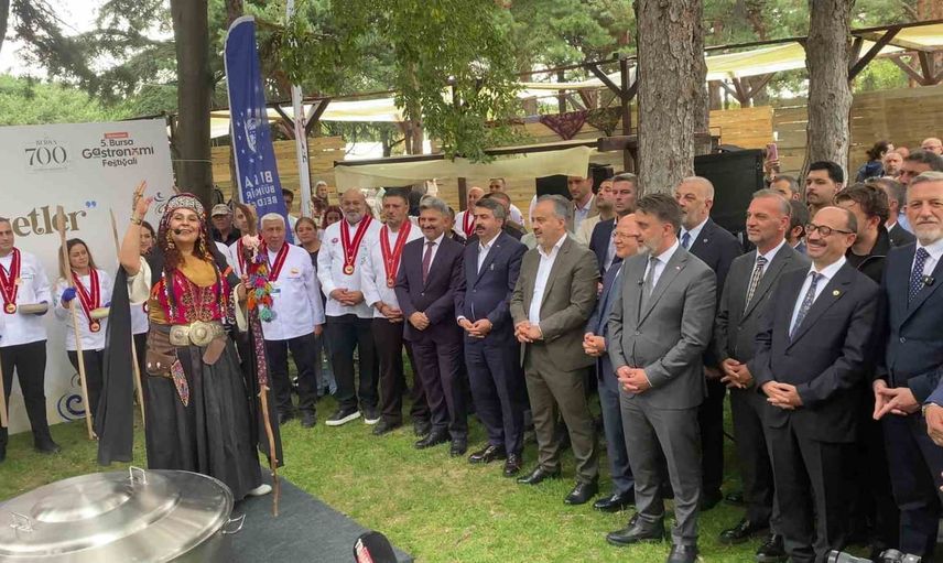 Bursa’da 'fetheden lezzetler' temasıyla 5. uluslararası gastronomi festivali başladı