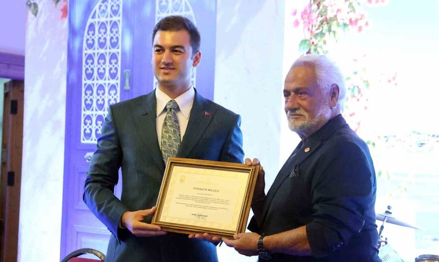 Fedon'a miras niteliğinde fahri turizm elçiliği: Bodrum ve Muğla'dan plaket