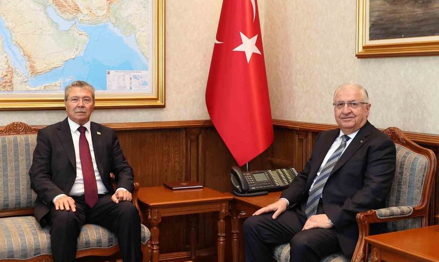 Savunmada ilişki vurgusu: Yaşar Güler ile Ünal Üstel bir araya geldi