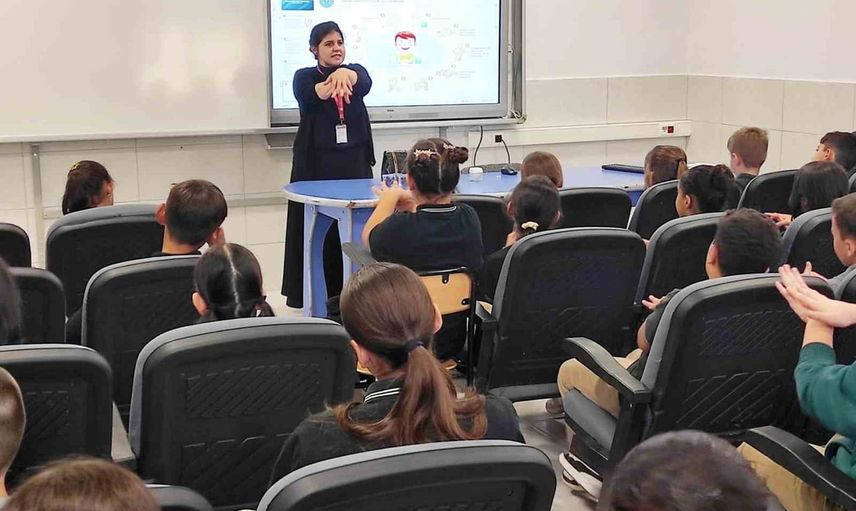 Karapınar'da öğrencilere bütünsel sağlık eğitimi