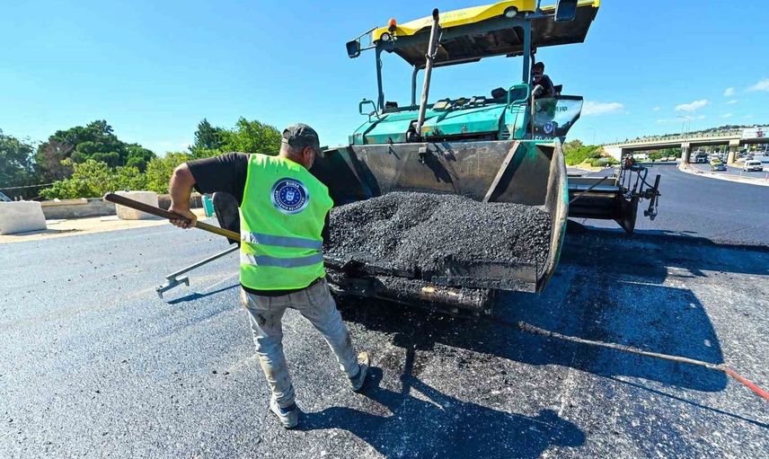 Geçit-Bademli kavşağında son etap: trafik 14 eylül'e hazır