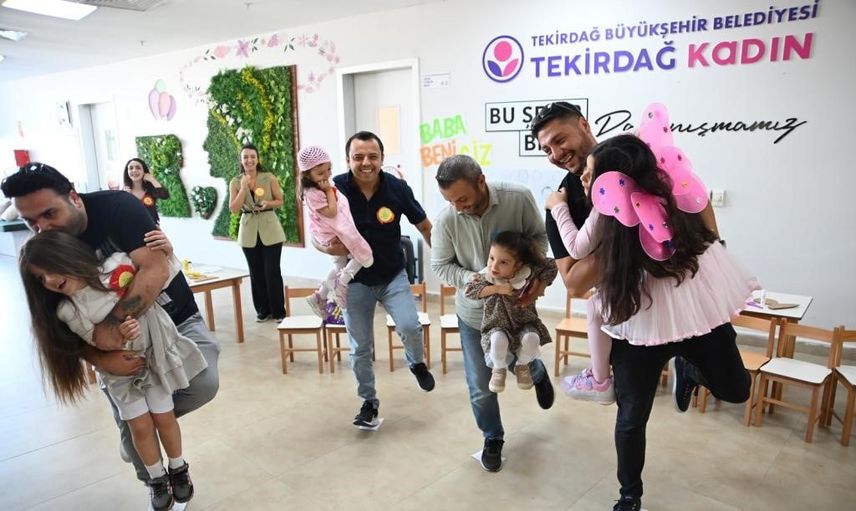 Çerkezköy'de baba-kız atölyesi: oyun ve tasarımla bağ güçlendirme