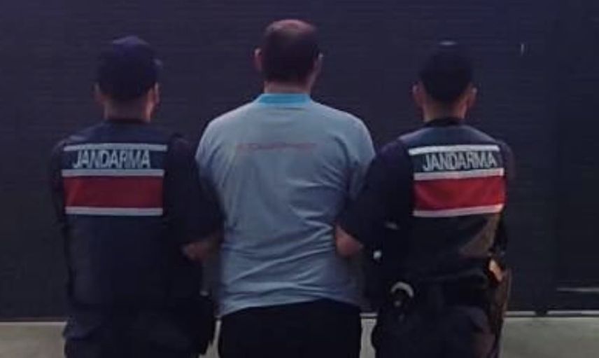 Bafra'da aranan şüpheli jandarmanın çalışmasıyla cezaevine gönderildi