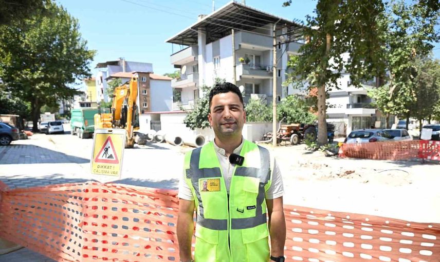Soma İnönü'de bin 200 metrelik yağmursuyu hattı taşkın riskini azaltacak