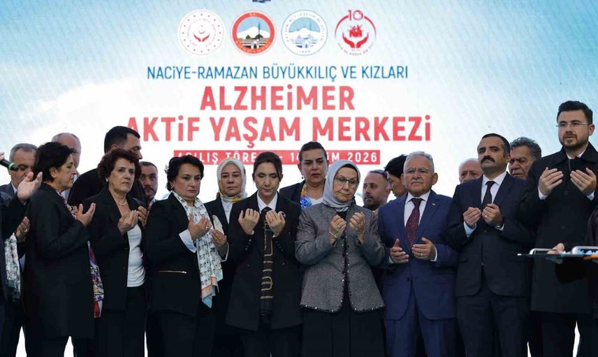 Kayıtlı anılara umut: Kayseri’de Naciye-Ramazan Büyükkılıç Alzheimer aktif yaşam merkezi açıldı