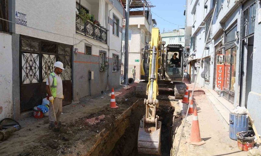 Yavuzselim'de altyapı seferberliği: eski hatlar yenileniyor