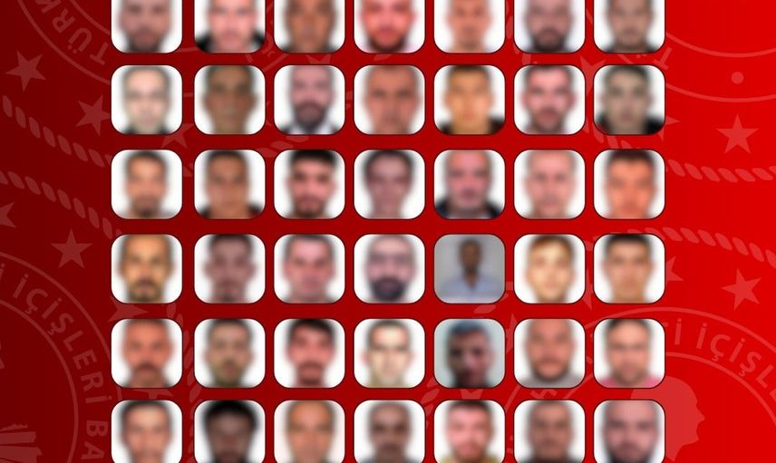 Yurt dışı operasyonlarla 60 aranan şahıs Türkiye'ye getirildi