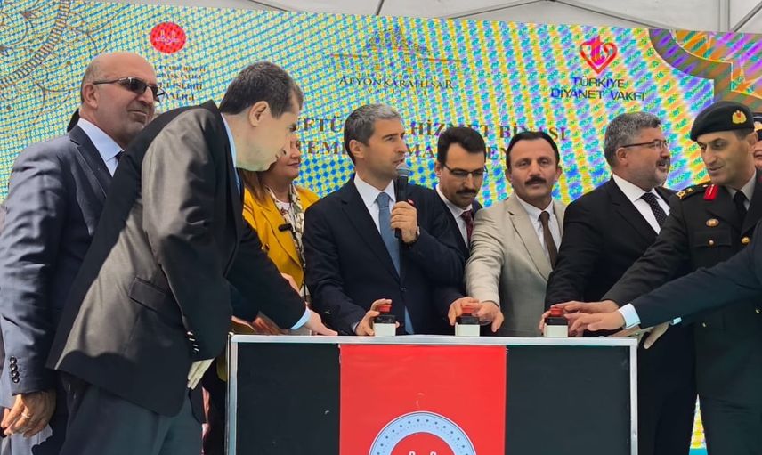 Afyonkarahisar'da müftülüğün eğitim ve kültür merkezine ilk adım