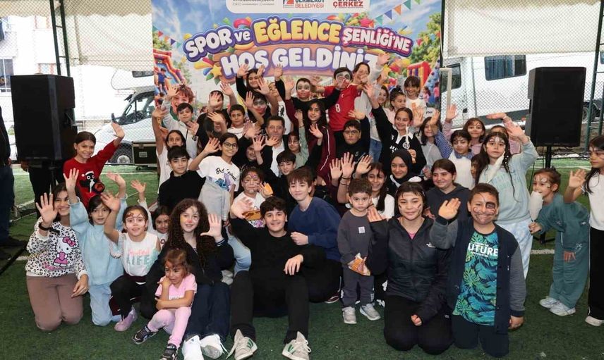 Çekmeköy'de mahalle şenliği: çocuklar spor ve oyunla buluştu