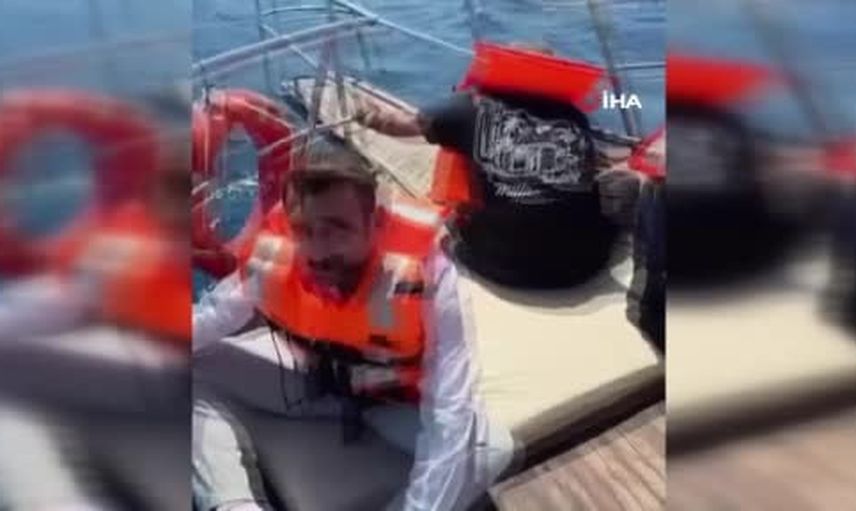 Girne açıklarında katamaranın batışı: Üstel sahada olduklarını açıkladı
