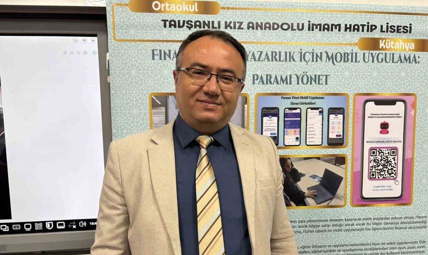 Tavşanlı Kız Anadolu İmam Hatip'ten finansal okuryazarlıkta Türkiye birinciliği