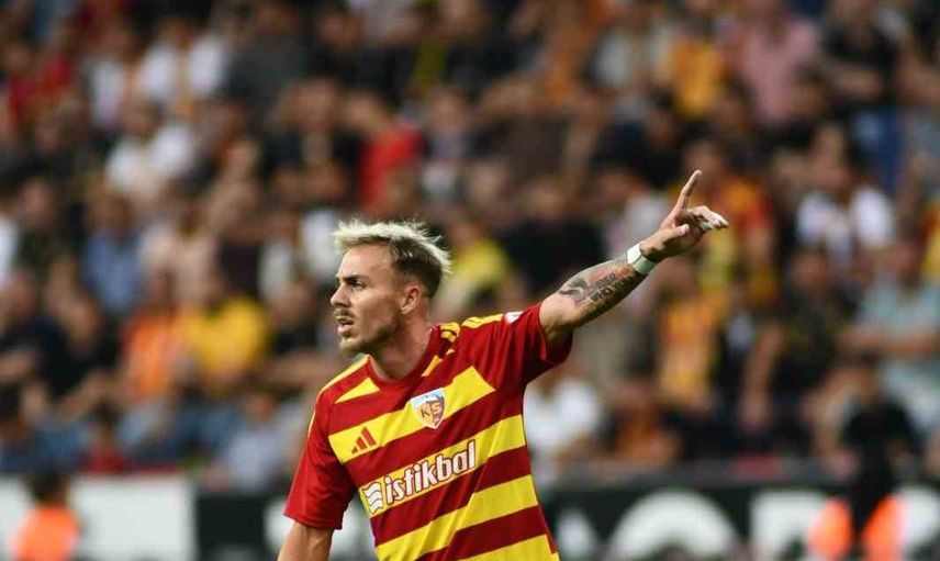 Kayserispor'da Taulant Seferi ligde ritmini sürdürüyor