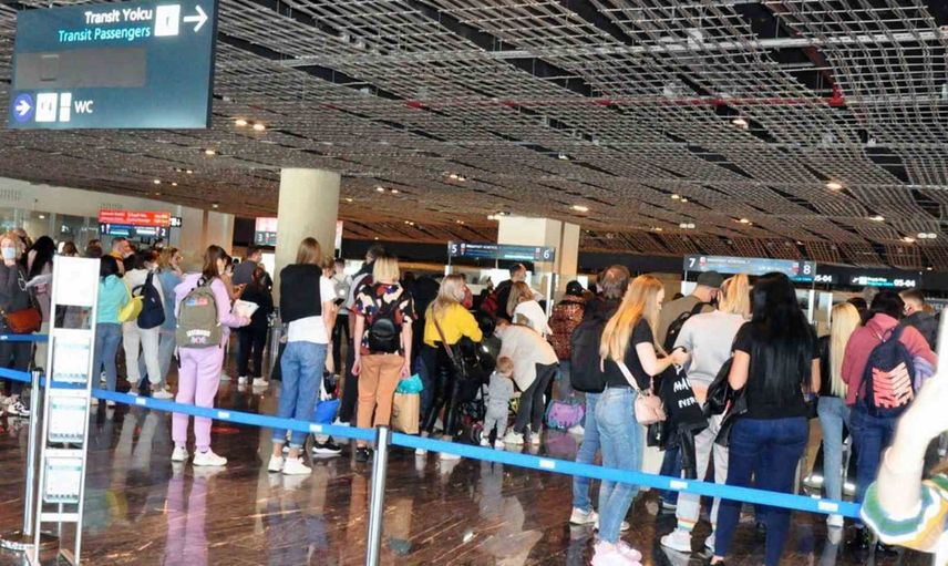 Muğla'ya gelen yabancı ziyaretçi sayısı ilk sekiz ayda yüzde 6 azaldı