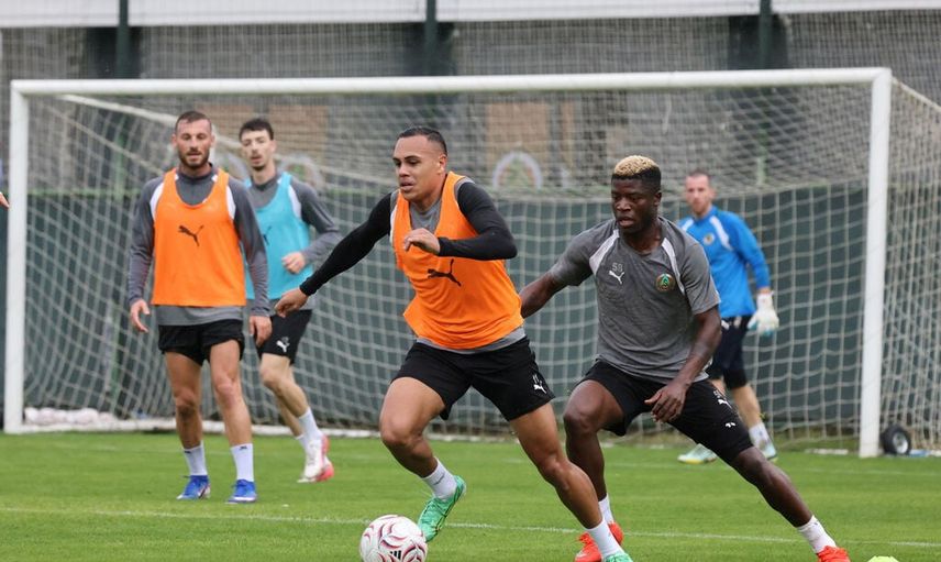 Alanyaspor, Gençlerbirliği maçına kontrollü hazırlıklarla başladı