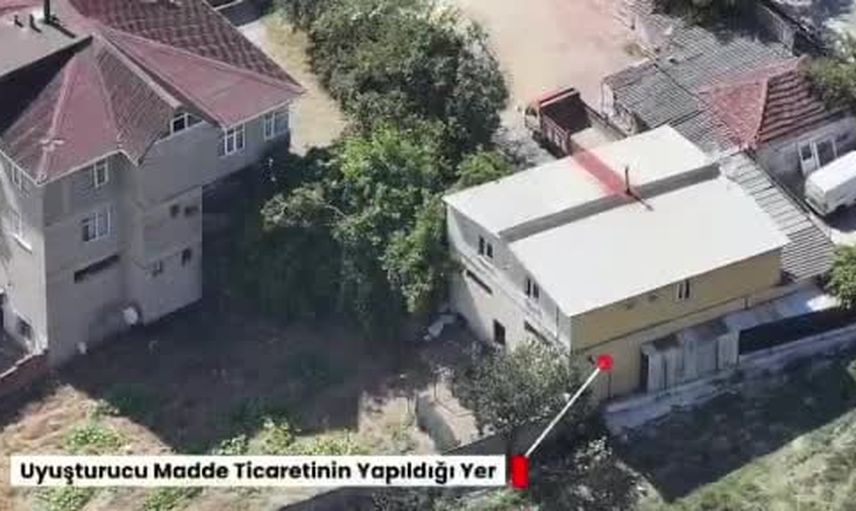 Sancaktepe'de uyuşturucu operasyonunda 191,70 gram madde ve 169 bin 300 lira ele geçirildi
