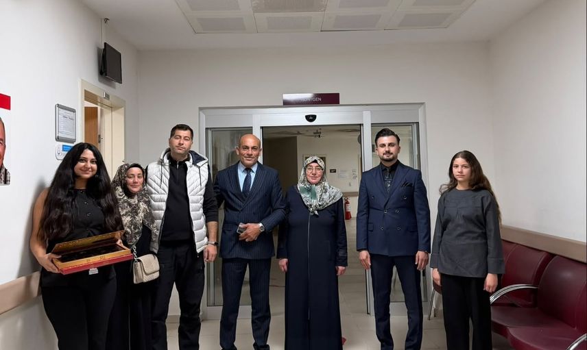 Hasta haklarına vurgu: Tercan Devlet Hastanesi'nde ziyaret ve bilgilendirme