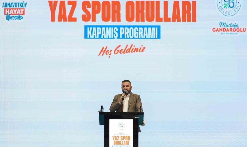 Arnavutköy'de 10 hafta süren ücretsiz spor okulları 10 bin genci sahneye çıkardı