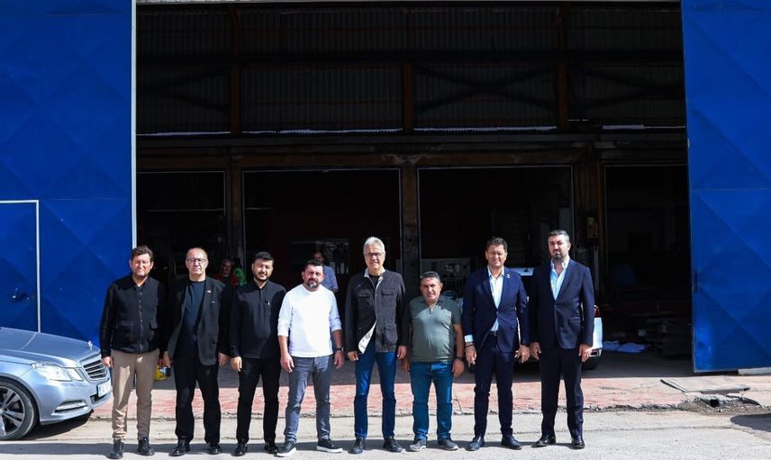 Sivas'ta sanayi esnafıyla birlik mesajı: ortak adımlarla kalkınma